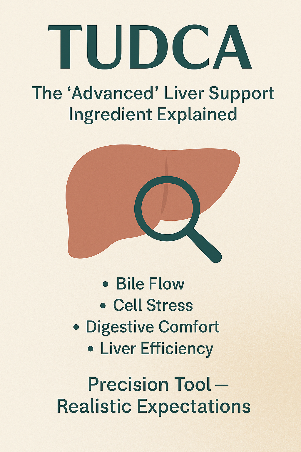 TUDCA: The “Advanced” Liver Support Ingredient Explained
