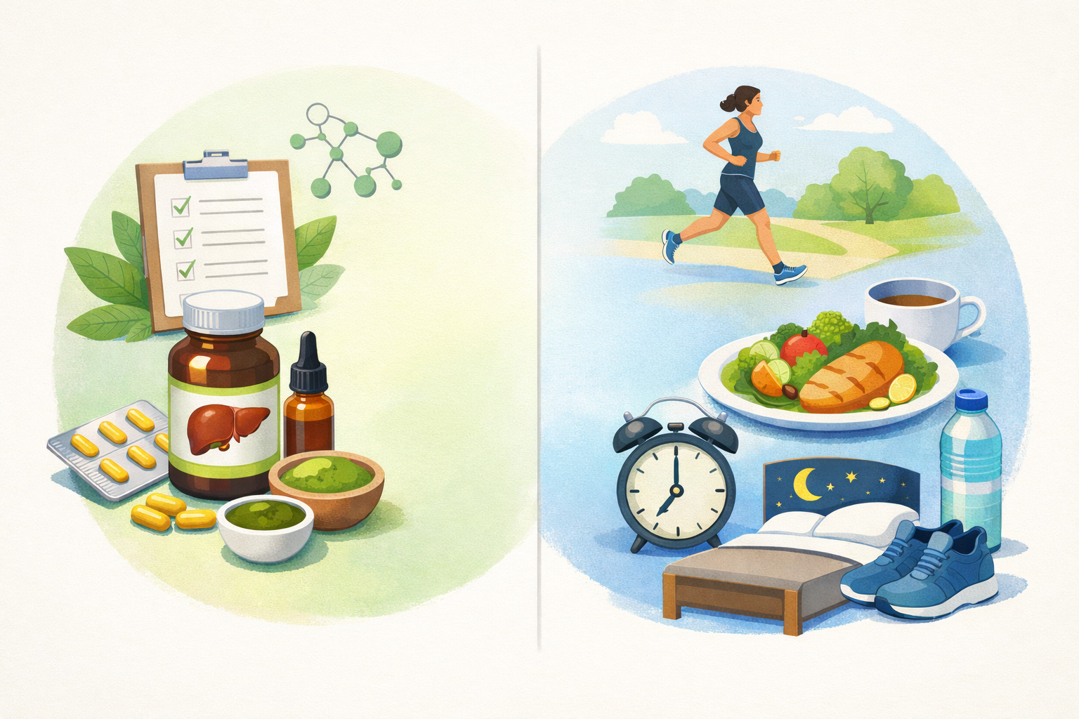 Liver Supplements vs Lifestyle Changes: What Actually Comes First?