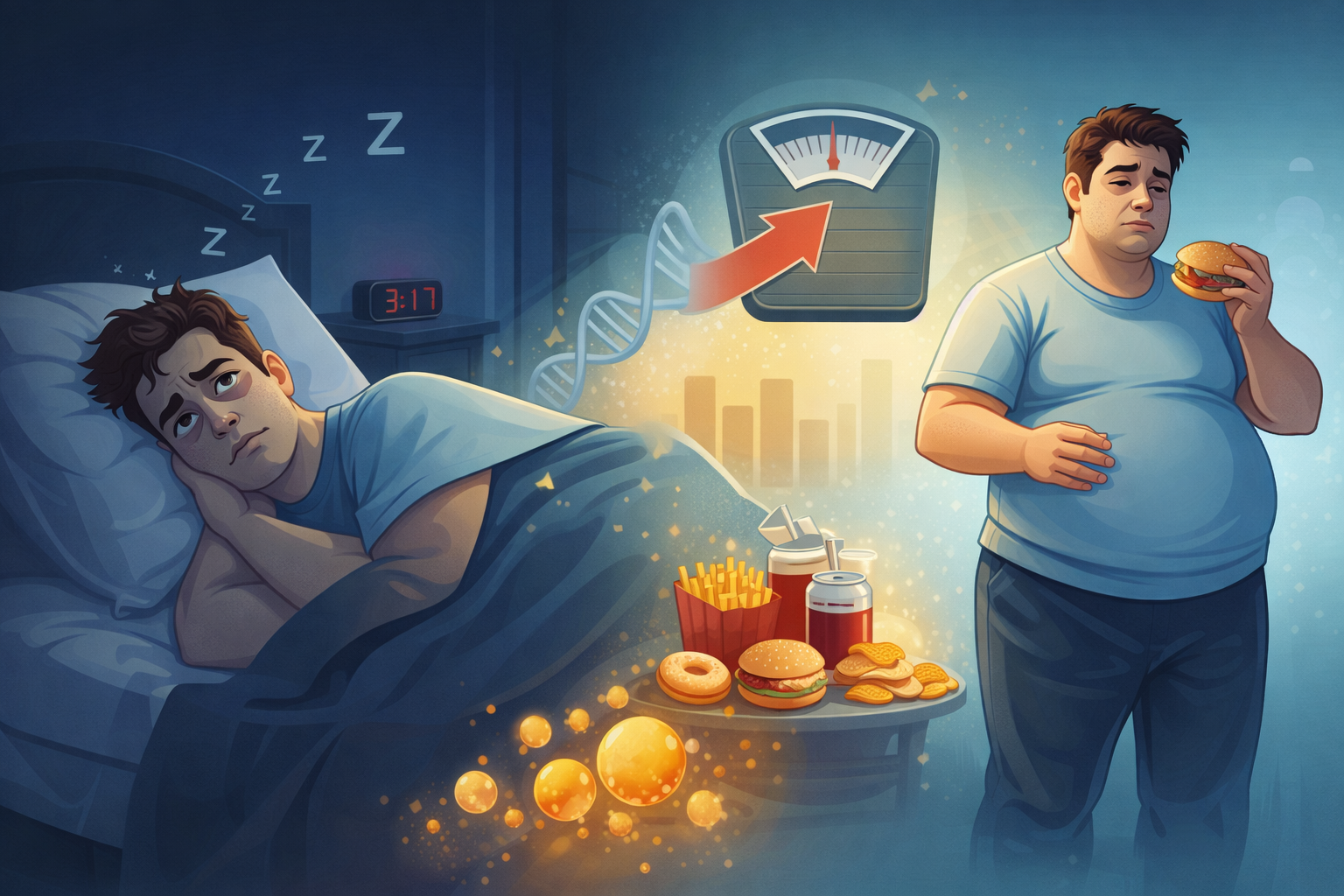Poor Sleep and Weight Gain Explained