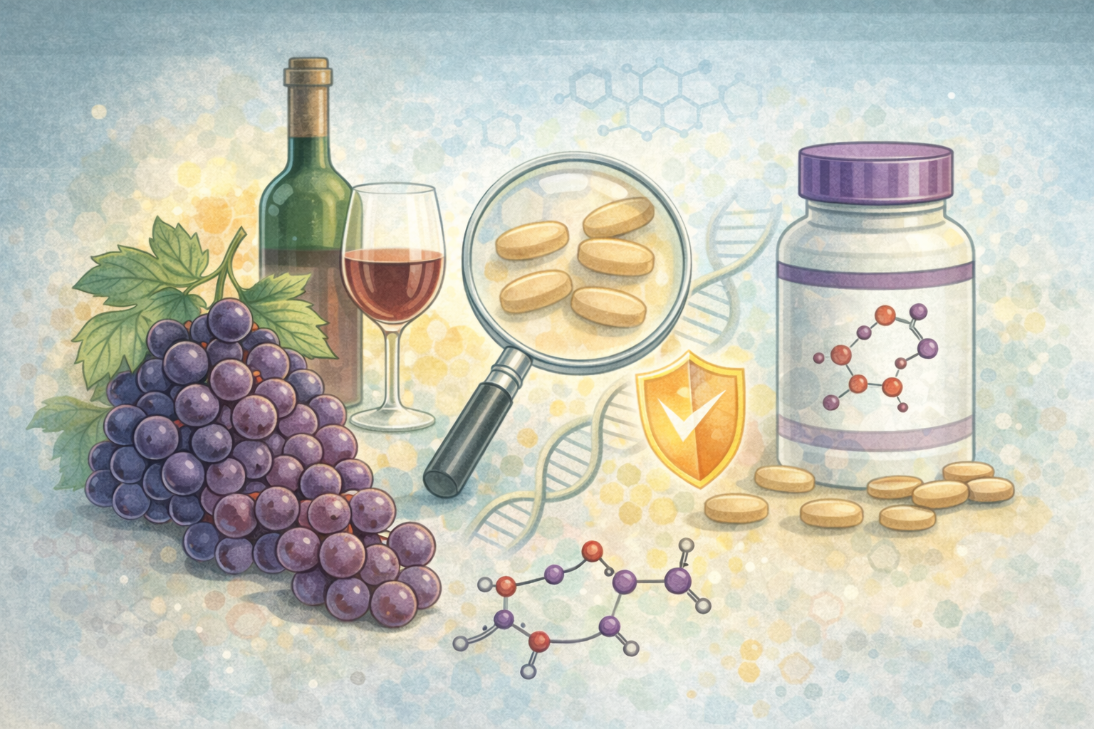 Resveratrol Explained: Antioxidant Support Beyond Red Wine Hype