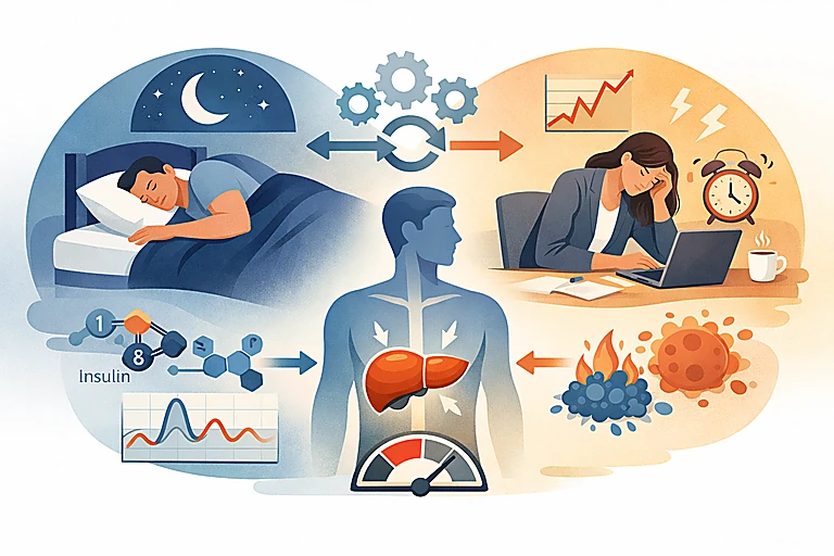 Sleep, Stress, and Metabolic Health: A Practical Hub for Understanding the “Recovery Baseline”